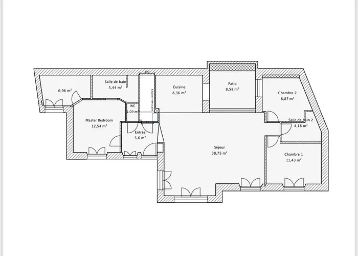 Maison 4pieces -haut Standing Cannes